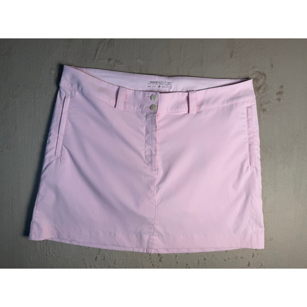 Nike Golf Skort Women Size 14 Pink Excellent Dri-FIT Active Athletic Skirt